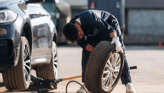 Quick Mobile Tyre Replacement Service in Dubai