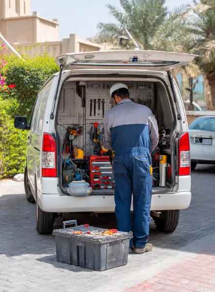 Affordable Car Battery Replacement Services UAE tire.ae