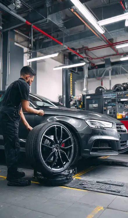 Professional Tyres Fitting for all Car Make Models in UAE