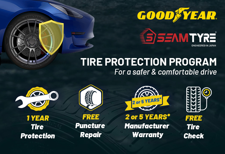 Tyre Protection by Seam and Goodyear Tyres in UAE